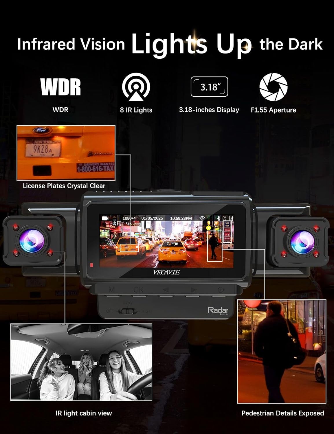 R4-RD Dash cam