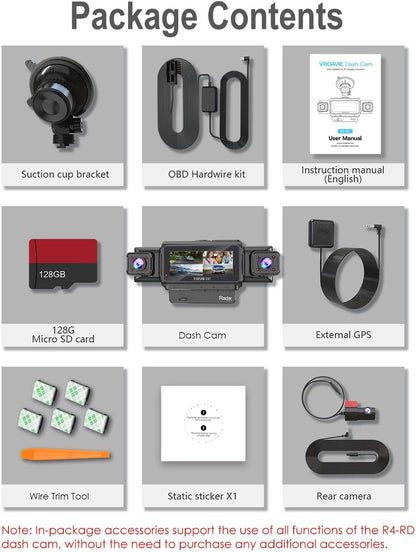 R4-RD Dash cam